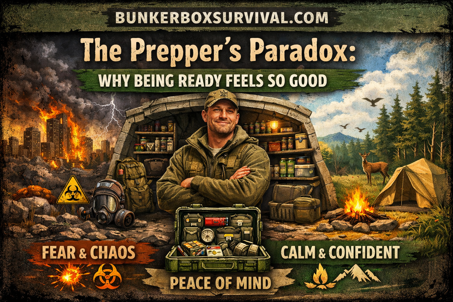 The Prepper's Paradox: Why Being Ready Feels So Good (Even When Nothing Happens)