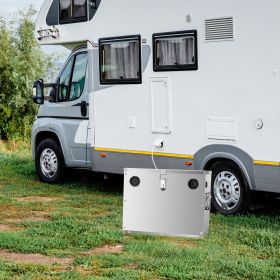 Battery Box Group 24/31 Stainless Steel Shell For Cars & Trolling Motors (Color: Silver)