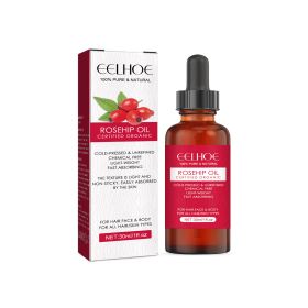 EELHOE Rosehip Facial Oil For Facial And Body Hydration, Nourishing Skin Care, Smooth Hair Care, And Massage Oil (Option: 1Pcs)