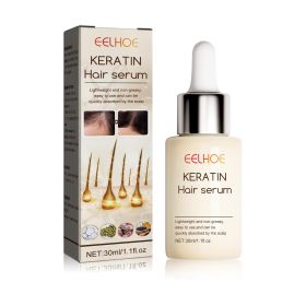 EELHOE Intense Hair Serum Moisturizing Hair Repair Hair Root Thickening Hairline Strengthening Hair Treatment (Option: 1Pcs)